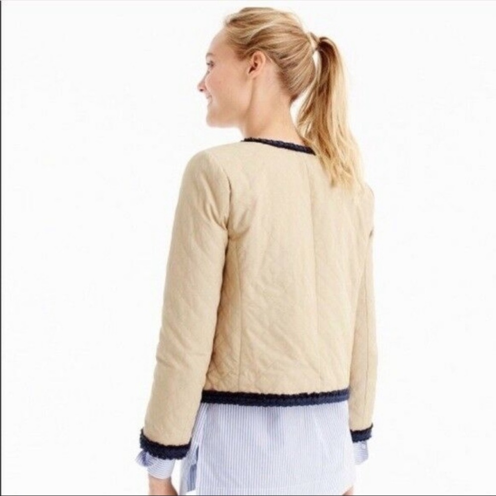 J.Crew Quilted Lady Day Excursion Safari Jacket - Picture 2 of 8